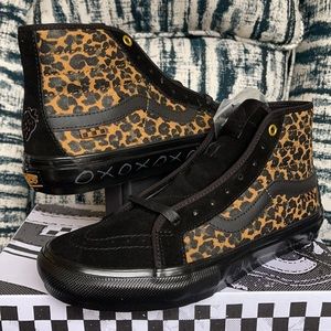 Vans Skate Sk8-Hi Deco Cher Strauberry Cheetah MENS